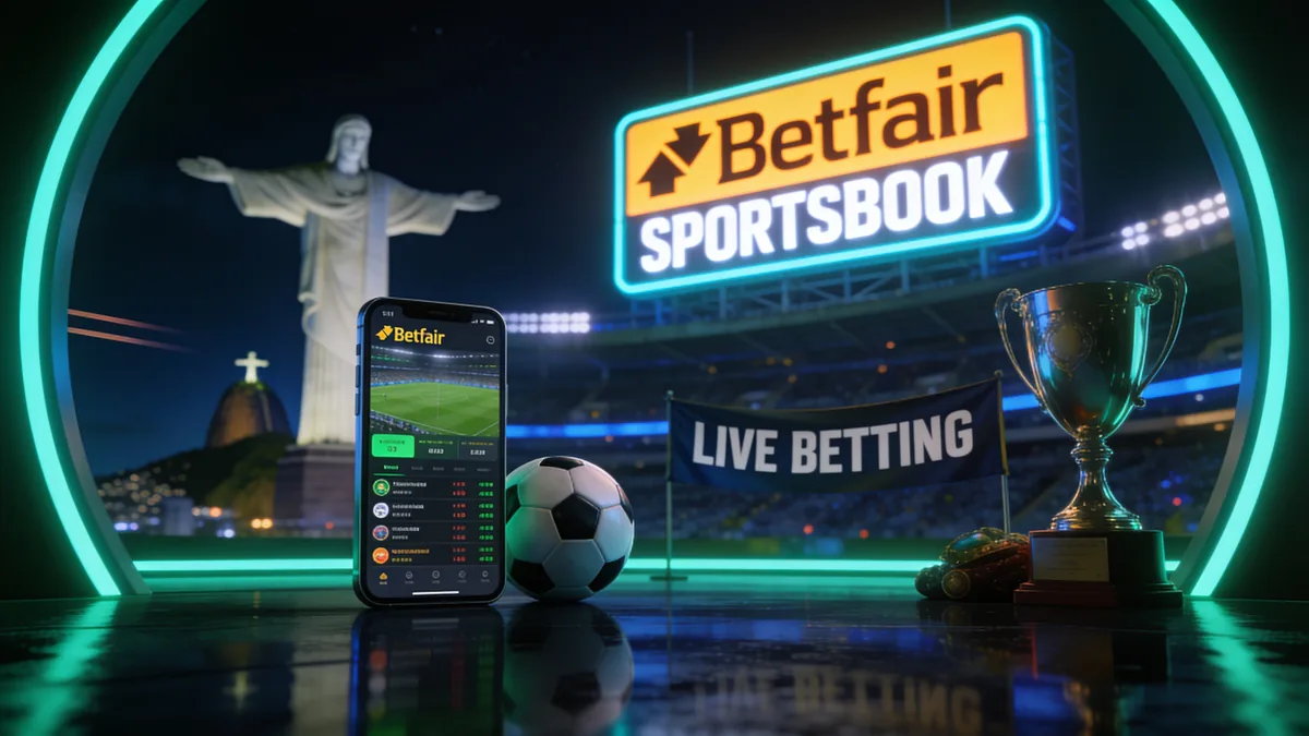 Aplicativo móvel Betfair para jogadores no Brasil
